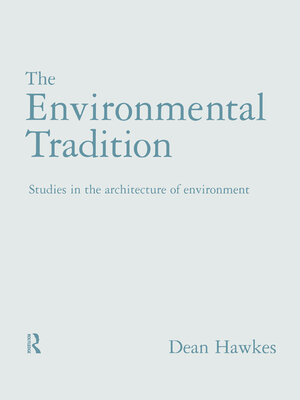 cover image of The Environmental Tradition